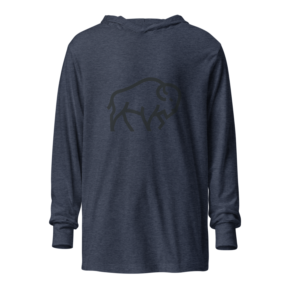 Bison Athletics Long-Sleeved Hoodie