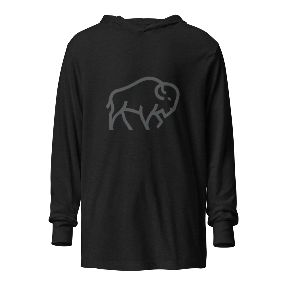 Bison Athletics Long-Sleeved Hoodie