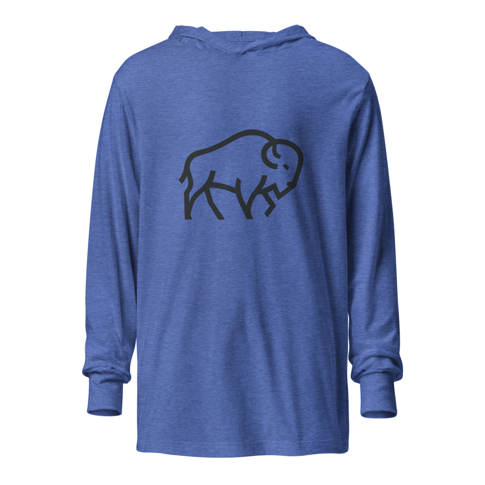 Bison Athletics Long-Sleeved Hoodie