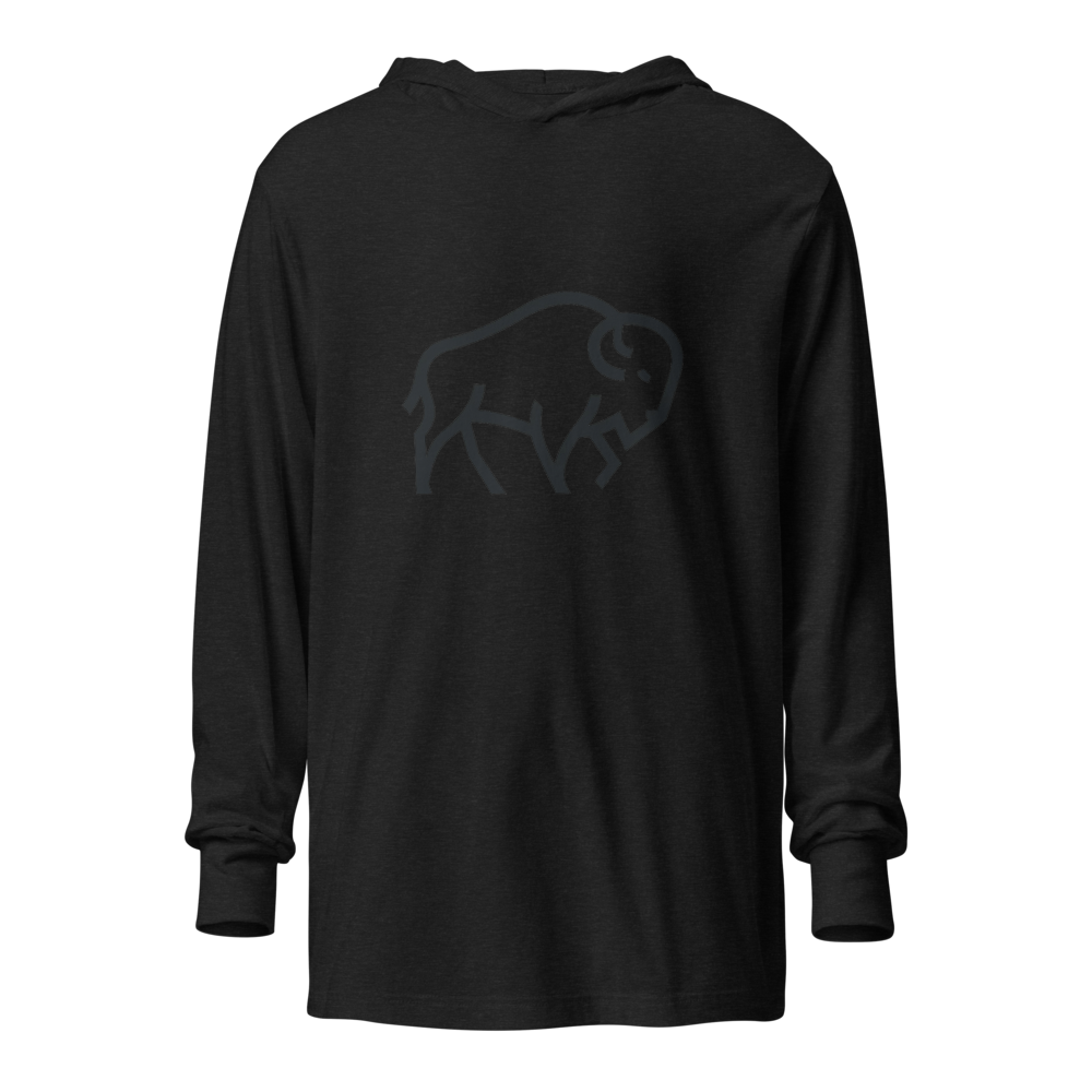 Bison Athletics Long-Sleeved Hoodie